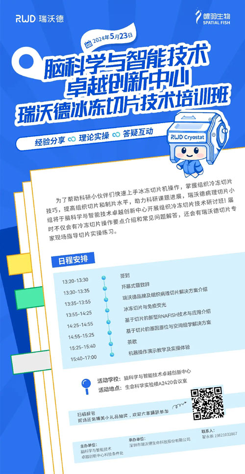 瑞沃德全面助力各地切片技术的交流